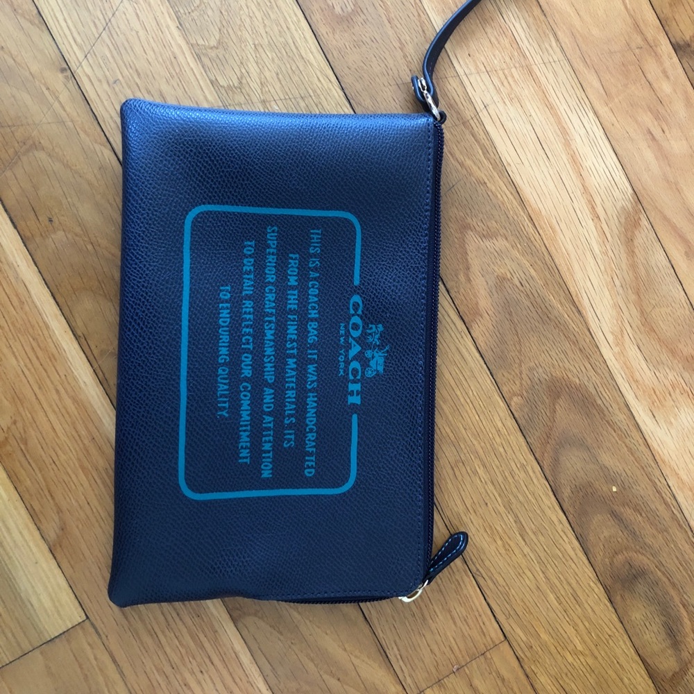 Large Coach Wristlet